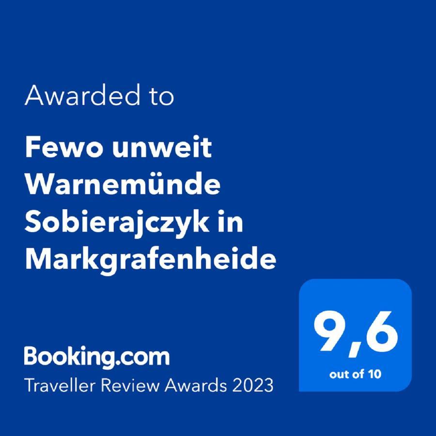 Fewo Unweit Warnemuende Sobierajczyk In Markgrafenheide Rostock Kültér fotó